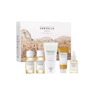 Дорожній набір skin1004 з мадагаскарською центелою: олія + пінка + тонік + сироватка + крем