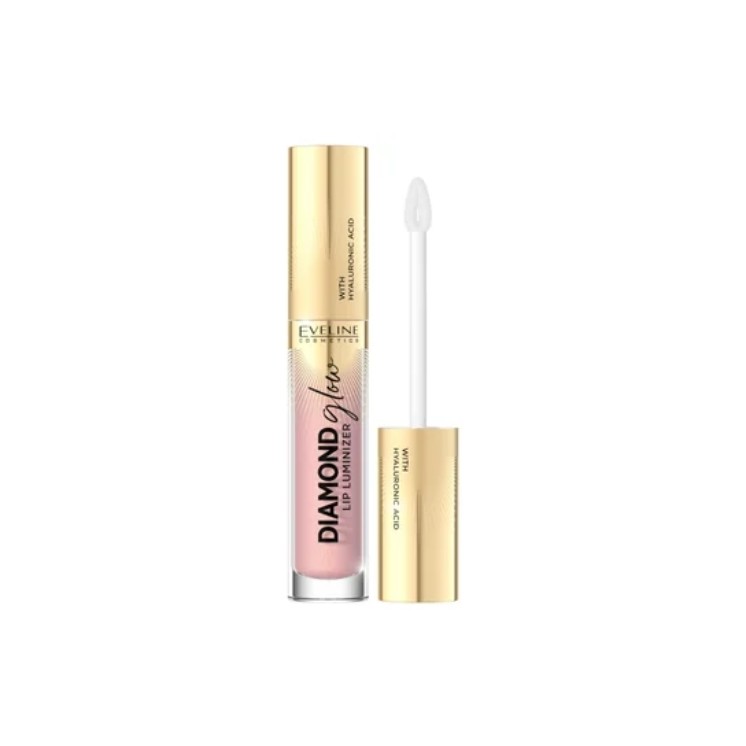 Блиск для губ Eveline Diamond Glow Lip Luminizer з гіалуроновою кислотою /03/ 5 ml
