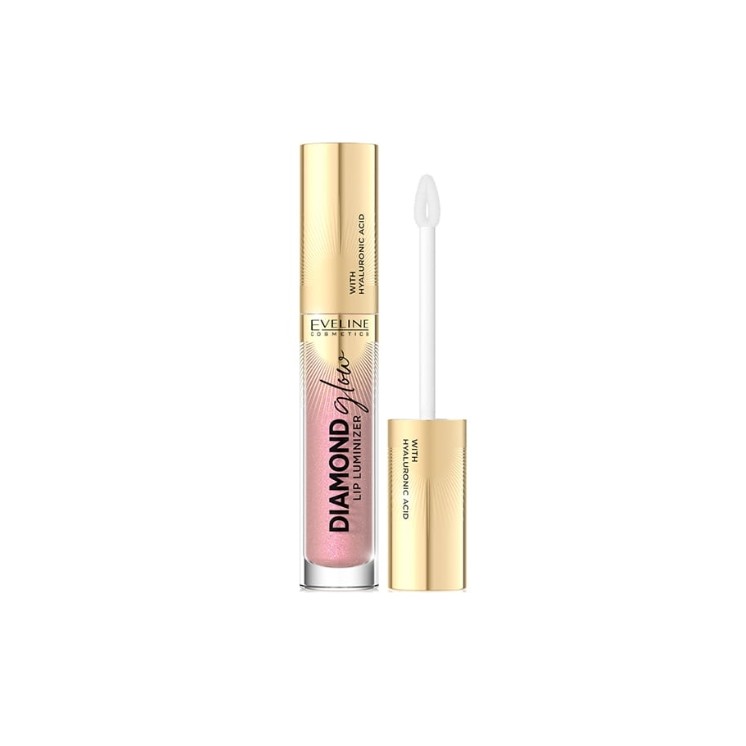 Блиск для губ Eveline Diamond Glow Lip Luminizer з гіалуроновою кислотою /08/ 5 ml