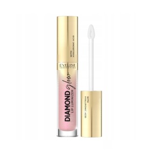 Eveline Diamond Glow Lip Luminizer Lip Gloss with Hyaluronic Acid /14/ 5 ml