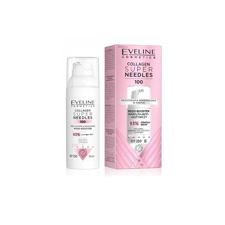 Eveline Collagen Super Needles 100 Mezo- booster зволожувальний та поживний 50 мл