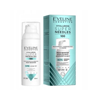 Eveline Hyaluron Super Needles 100 Mezo- зволожувальний та освітлюючий booster 50 мл
