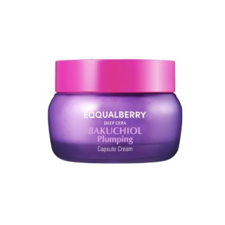 Зволожувальний крем для обличчя Eqqualberry Bakuchiol Plumping Capsule Cream з бакухіолом 50 мл