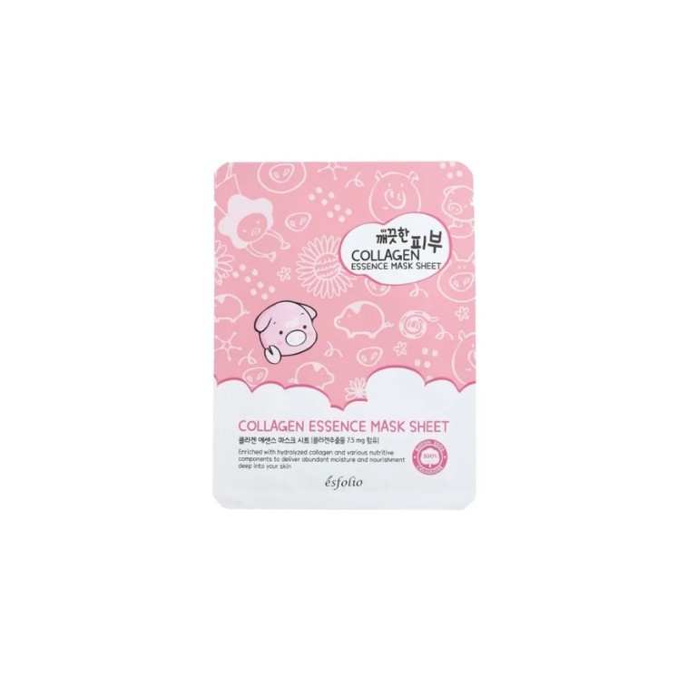 Маска для обличчя Esfolio Collagen Essence Sheet Mask для зміцнення шкіри обличчя 25 мл