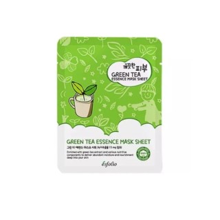Esfolio Green Maskl Esseence Sheet Mask kojąca Maska do twarzy 25 ml