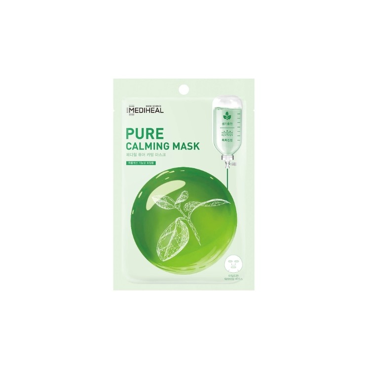 Mediheal Pure Calming Mask Smoothing Sheet Face Mask 20 ml