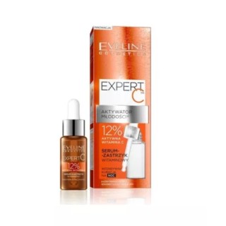 Eveline Expert C Serum - Vitamin Injection for the Face at Night 18 ml