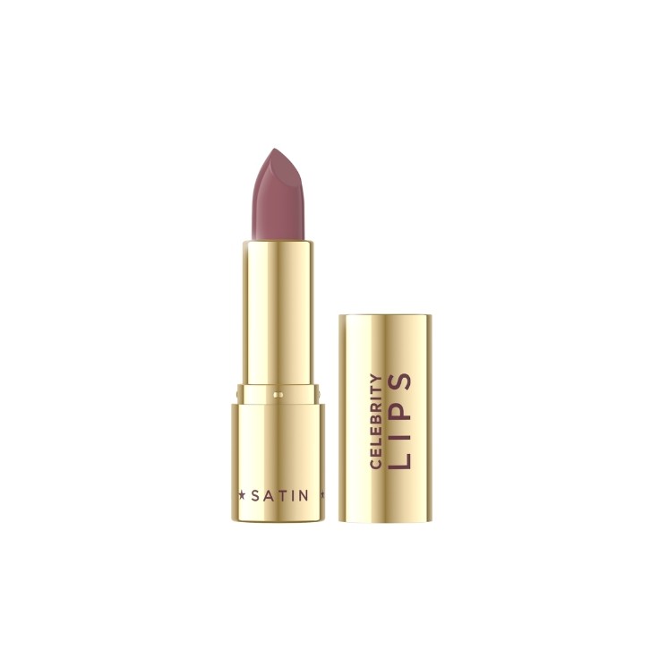 Eveline Celebrity Lips Creamy Satin Finish Lipstick /601/ Heat 1 pc