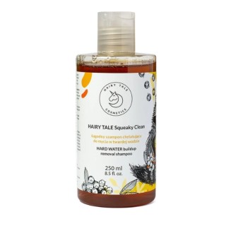 Hairy Tale Squeaky Clean łagodny Szampon chelatujący do mycia w twardej wodzie 250 ml 