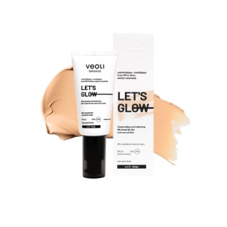 Veoli Botanica Let's Glow Illuminating and Moisturizing BB Cream for Dry Skin /2.5N/ Beige 30 ml
