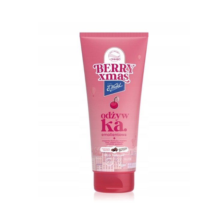 OnlyBio x Wedel Hair in Balance emolientowa Odżywka do włosów Pawełek wiśniowy 200 ml