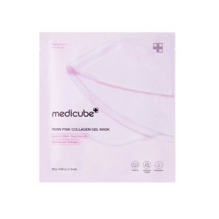 Medicube PDRN Pink Collagen Jelly Gel Mask Firming hydro gel face mask 1 piece 28g
