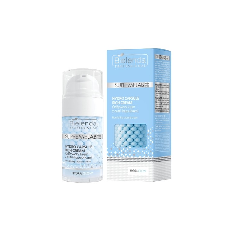 Живильний крем Bielenda Professional Supremelab Hydro Capsule з капсулами Nutria 50 мл