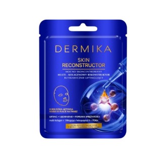 Dermika Skin Reconstructor мультиколагеновий реконструктор миттєвого ліфтингу в листі 1 шт.