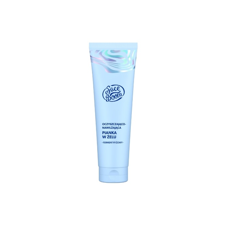 FaceBoom Aura oczyszczająco-nawilżająca Pianka w żelu do mycia twarzy 150 ml