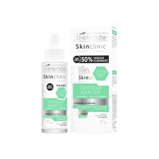 Сироватка для обличчя Bielenda Skin Clinic Professional Centella Asiatica , що захисно впливає на шкіру, 45 мл