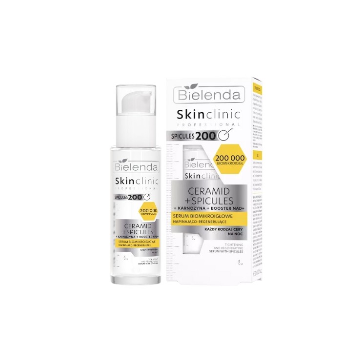 Bielenda Skin Clinic Professional Ceramide+Spicules Biomicroneedle Face Serum 45 ml