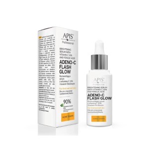 Apis Adeno-C Flash Glow Illuminating Face Serum with Vitamin C and Ferulic Acid 30 ml