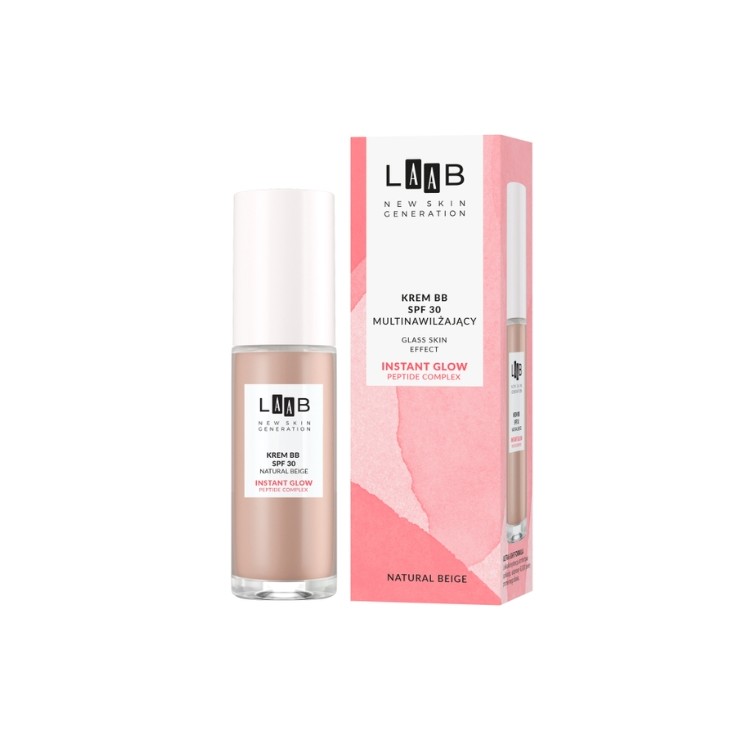 AA LAAB Glass Skin Multifaced BB Cream SPF30 / Natural Beige / 30 мл