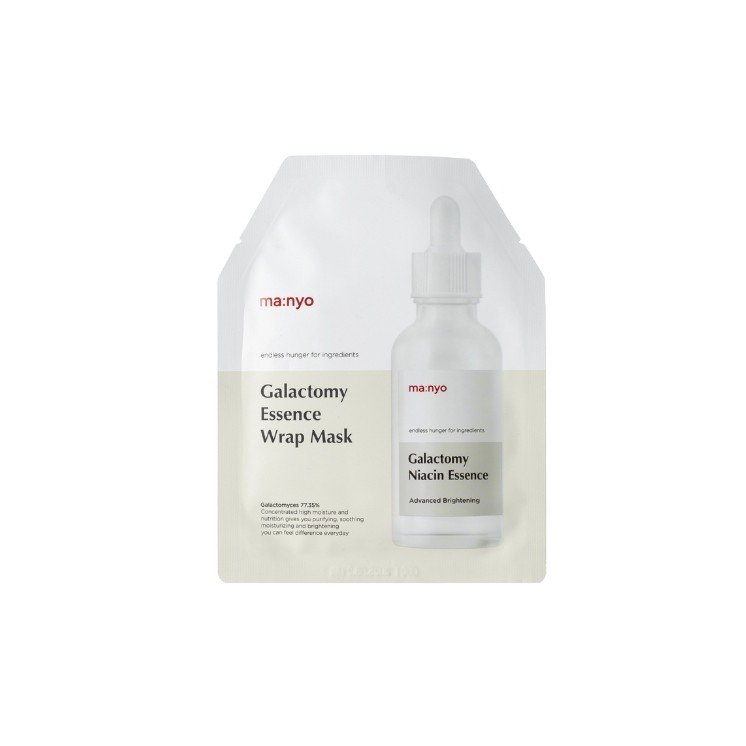 Ma:nyo Galactomy Essence Wrap Mask hydrożelowa rozświetlająca Maska do twarzy 35 g