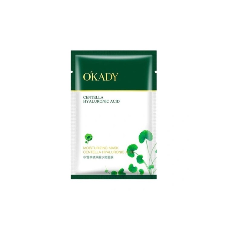 Okady Regenerating and Firming Sheet Mask with Hyaluronic Acid and Centella 25 ml