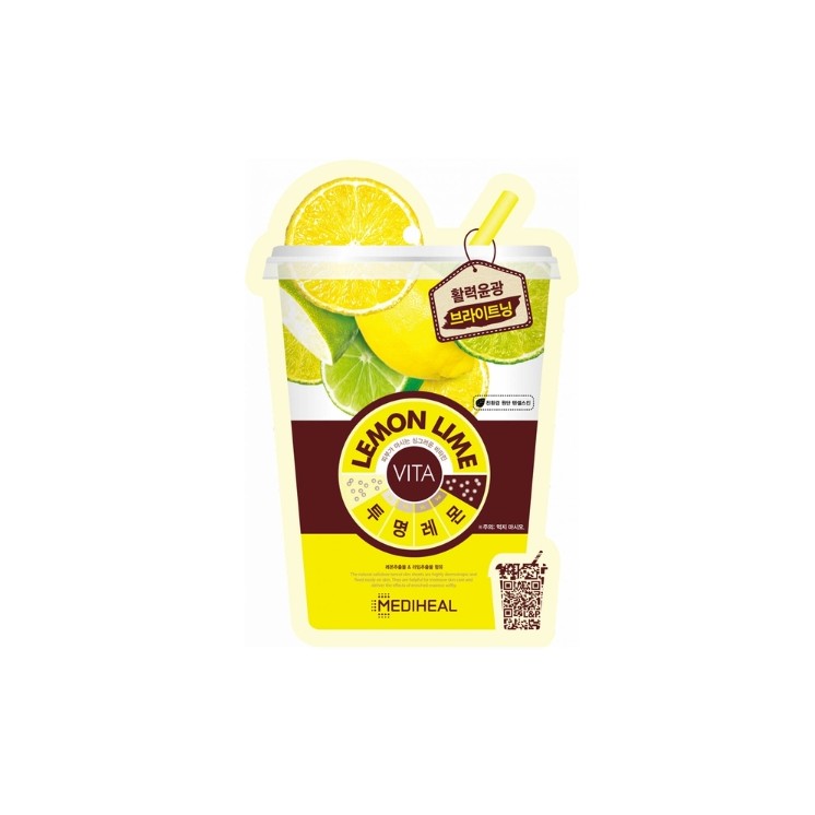 Mediheal Vita Illuminating Lemon Lime Sheet Mask 20 ml