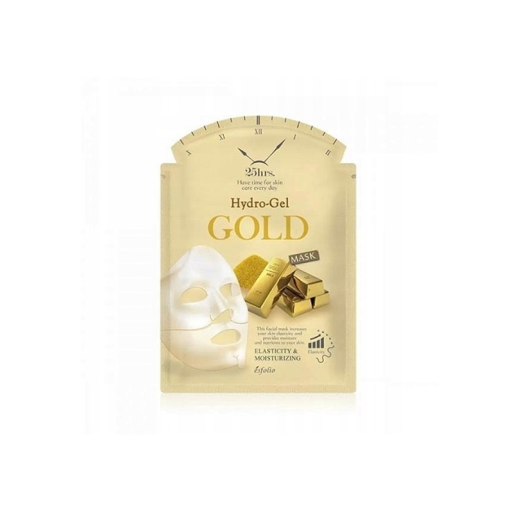 Гідрогелева тканинна маска для обличчя Esfolio Hydro -Gel Gold Mask 28 г