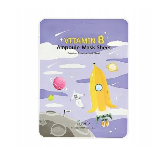 Esfolio Vitaimin B Ampoule Sheet Mask Illuminating Face Mask 25 ml