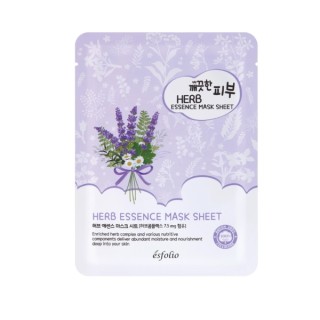 Esfolio Herbs Essence Sheet Mask kojąca Maska do twarzy 25 ml
