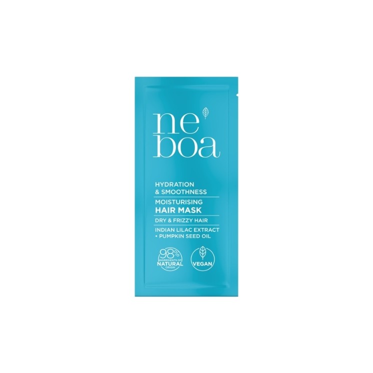 Neboa Hydration & Smoothness naturalna Maska do włosów nawilżająco-wygładzająca Mini 25 ml
