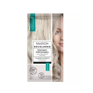 Marion Color Shampoo with Biotin 4-8 washes /10.1/ Platinum blond 40 ml