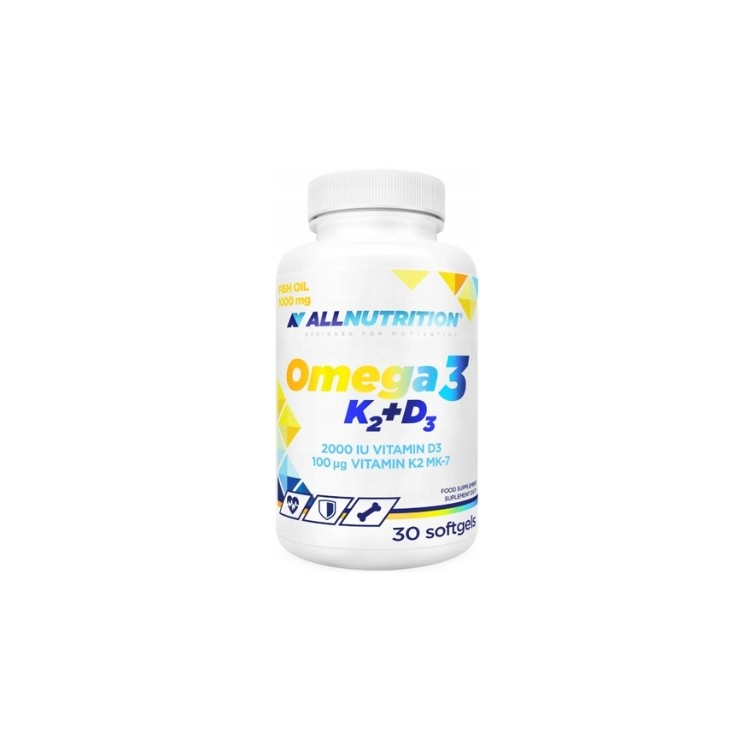 AllNutrition Omega3 K2+D3 30 kapsułek