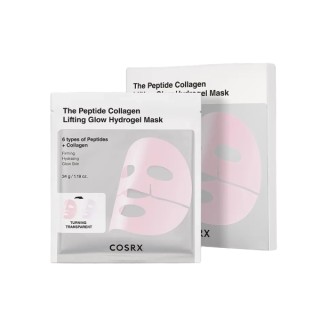 Набір hydro масок COSRX Peptide Collagen Glow з пептидами та колагеном 34 г x 3 штуки