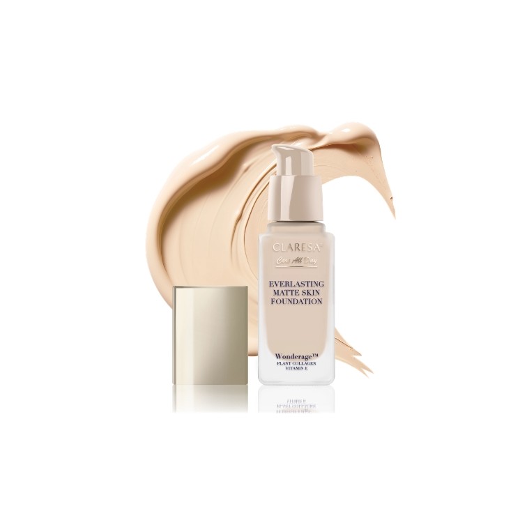 Claresa Everlasting Matte Skin Mattifying and Smoothing Foundation /03/ Vanilla 32 ml