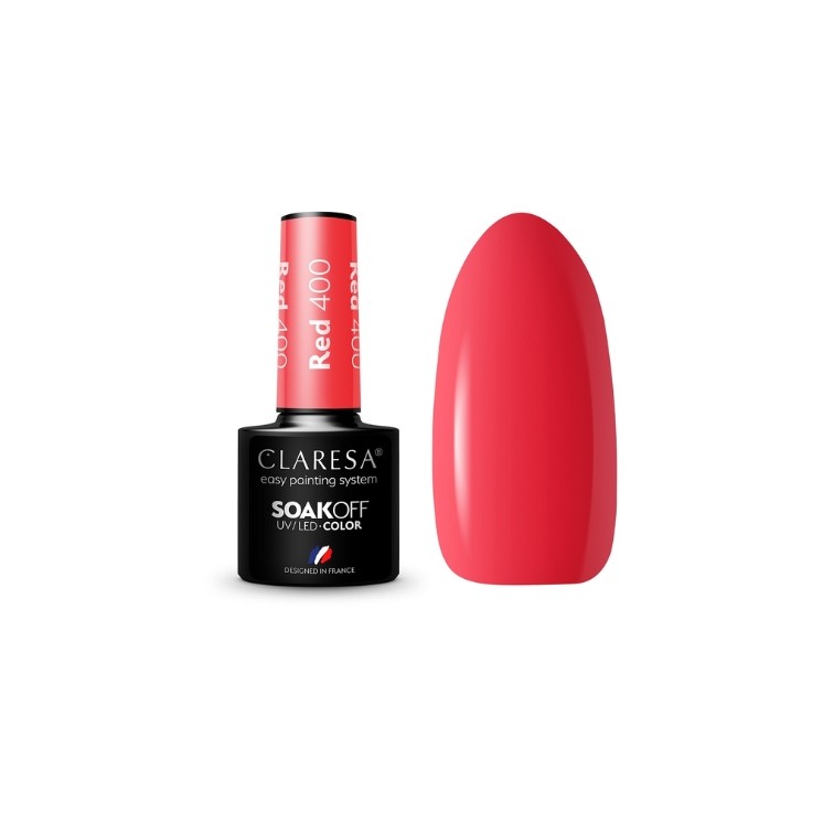 Claresa Red Hybrid Nail Polish /400/ 5 g