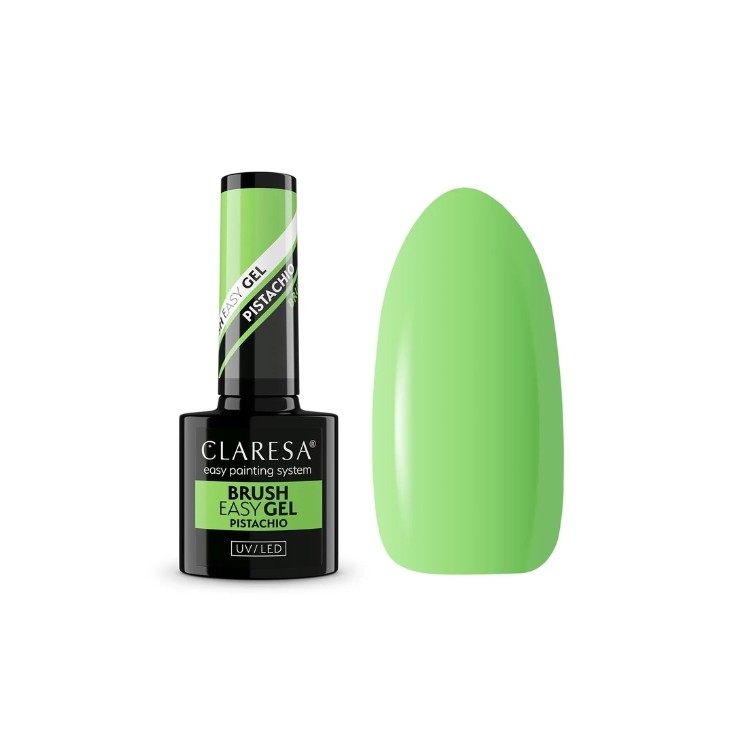 Claresa Brush Easy Gel Gel in a bottle with a Pistachio brush 5 g