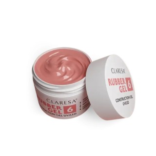 Гель для нарощування нігтів Claresa Rubber Gel /6/ 45 г