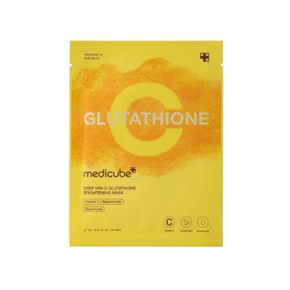 Medicube Deep Vita C Glutathione Mask Brightening Face Sheet Mask 27 ml