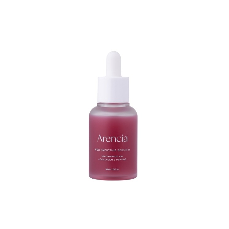 Сироватка для обличчя Arencia Fresh Red Smoothie 8 Revitalizing Facial Serum з ніацинамідом 30 мл