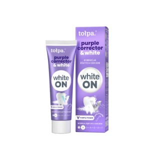 Tołpa Purple Corrector & White Toothpaste for correcting yellowish tones 75 ml