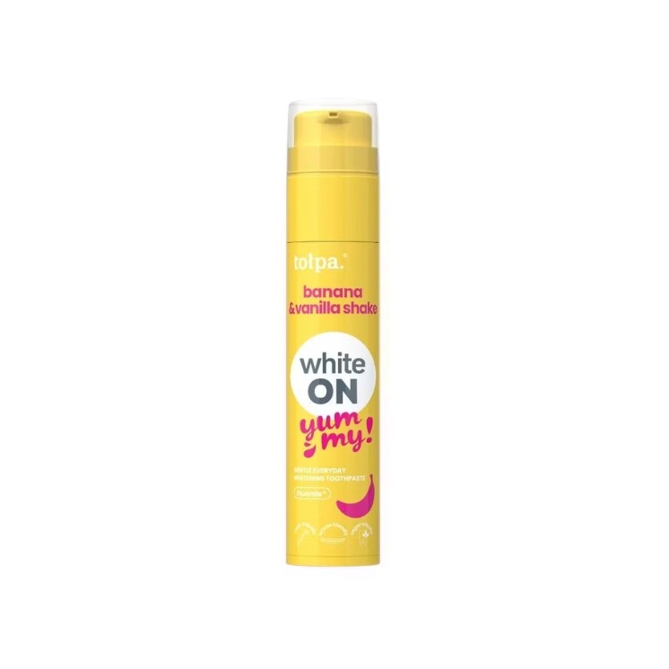 Зубна паста Tołpa White On Yummy! Banana та Vanilla 60 г