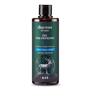 Duetus for Men 3in1 Shower Gel for Body, Face and Hair 300 ml
