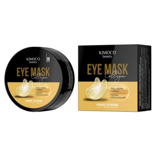 Kimoco Beauty Collagen Firming and Brightening Eye Patches with Collagen and Gold 60 pcs.