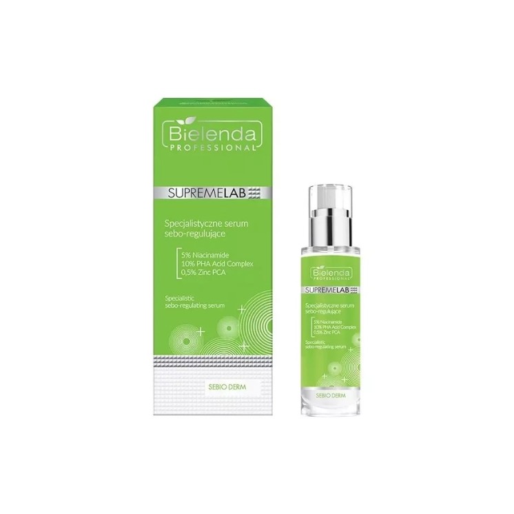 Bielenda Professional SUPREMELAB Sebio Derm Serum specjalistyczne sebo-regulujące 30 ml