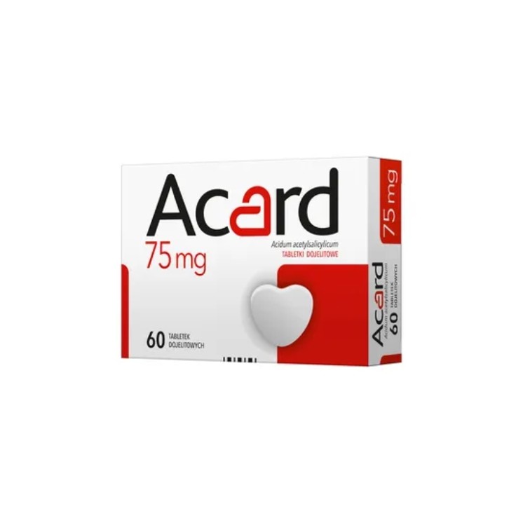 Acard 75 мг 60 таблеток