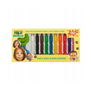 Chlapu Chlap Wild World Face Painting Crayons 10 pcs