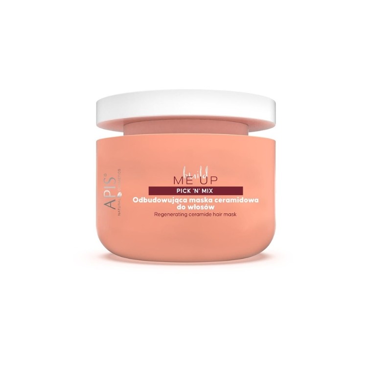 Сильно відновлююча керамідна маска для волосся Apis PICK'N' MIX 250 мл