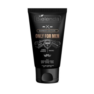 Bielenda ONLY FOR MEN Очищувальна паста для обличчя 3-в-1 - Peeling - маска 150 г