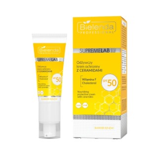 Bielenda Professional Supremelab Barrier Renew живильний денний крем для обличчя з керамідами SPF50 40 мл