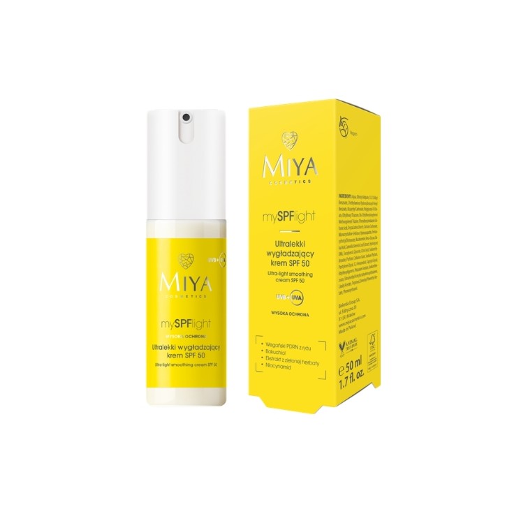 Miya Cosmetics mySPFlight ultralekki Krem do twarzy SPF50+ 50 ml